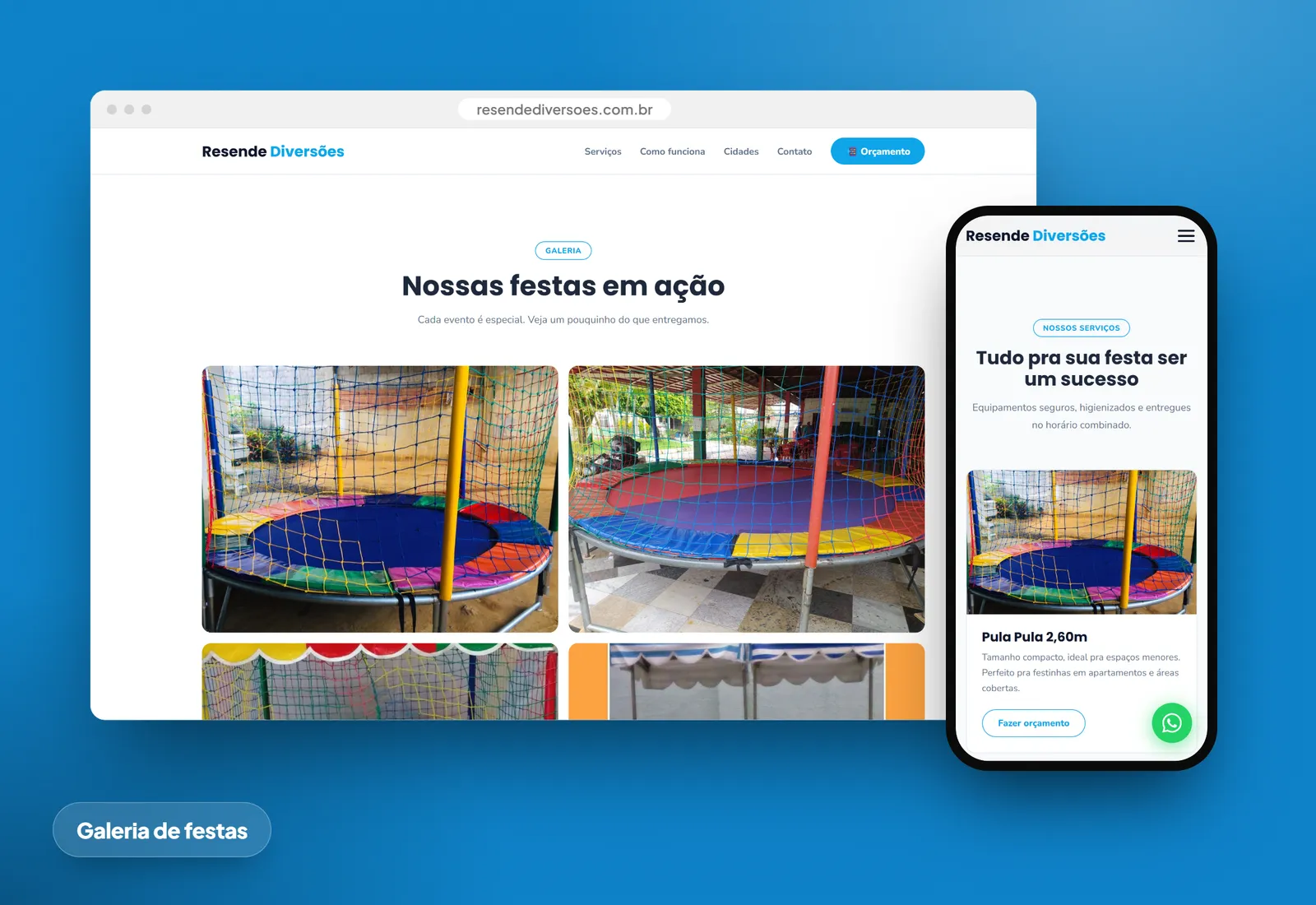 Resende Diversões: Galeria de festas